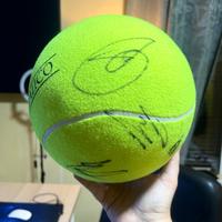 Autografo Novak Djokovic e altri