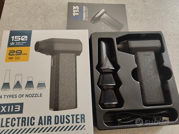 Compressore portatile electric air Duster Nuovo 