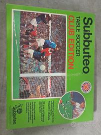 subbuteo club edition vintage anni 80 + accessori
