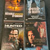 Lotto 4 DVD Thriller Azione Crime