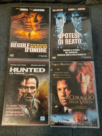Lotto 4 DVD Thriller Azione Crime