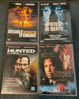 Lotto 4 DVD Thriller Azione Crime