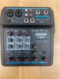 Mixer 4 canali Depuscheng U4 