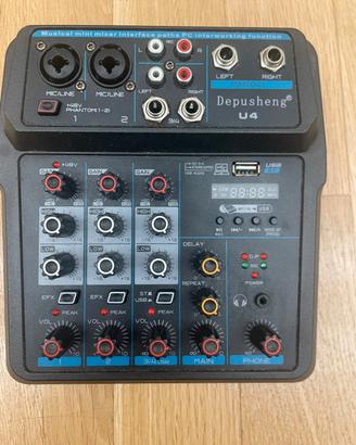 Mixer 4 canali Depuscheng U4 