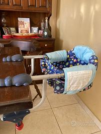 Seggiolino pappa da tavolo