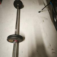 asta bilanciere più dischi 