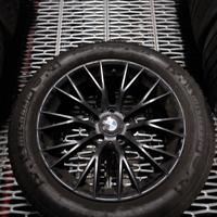 4 cerchi r18 mak+michelin pilot invernali rft+tpms