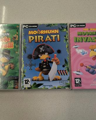 Videogiochi pc Moorhuhn quasi nuovi 