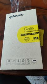 cover + 2 pellicole Oppo Reno 7 lite blu pink