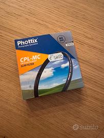 Filtro Phottix Polarizzatore Circolare CPL Slim 62