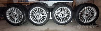 CERCHI ORIGINALI AUDI 17” + GOMME BRIDGESTONE 