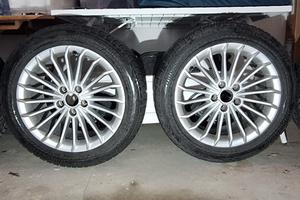 CERCHI ORIGINALI AUDI 17” + GOMME BRIDGESTONE 