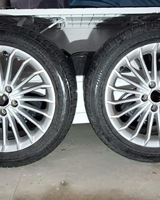 CERCHI ORIGINALI AUDI 17” + GOMME BRIDGESTONE 