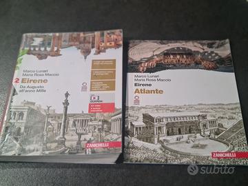 Eirene vol. 2 + Atlante libro Di Storia Scuola Sup