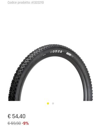 Coppia copertoni MTB 29 x 2,3 onza svelt tlr