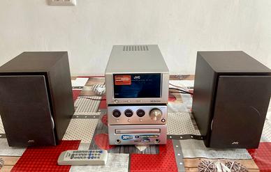 Stereo Hi-Fi Micro JVC UX-G33 CD MP3 Radio AUX con