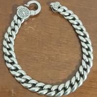 bracciale argento 925 uomo massiccio