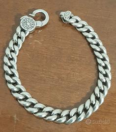 bracciale argento 925 uomo massiccio