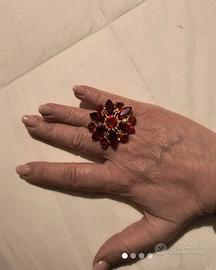 anello elegante grande dimensione , nuovo 