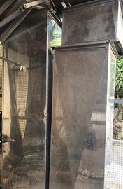 Canna fumaria in acciaio