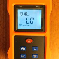 MISURATORE DI POTENZA OTTICA FTTH 50dBm~+26dBm CON