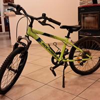 Bicicletta bambino mtb 20' rockrider ammortizzata