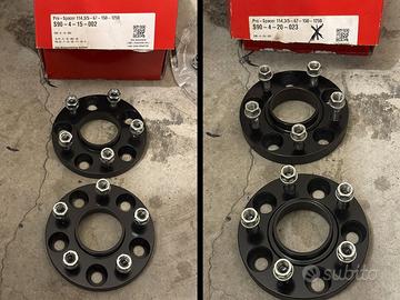 Distanziali EIBACH (15mm + 20mm) - Neri