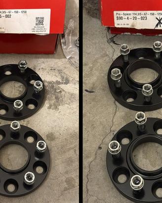 Distanziali EIBACH (15mm + 20mm) - Neri