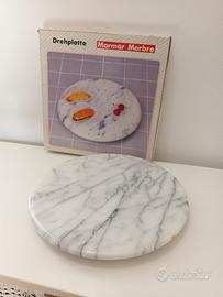 Vassoio Girevole In Marmo 