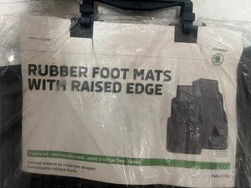 Tappeti auto originali gomma Skoda Fabia