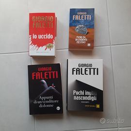 Set di 4 libri di Giorgio Faletti
