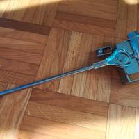 chiudiporta a molla in ferro zincato