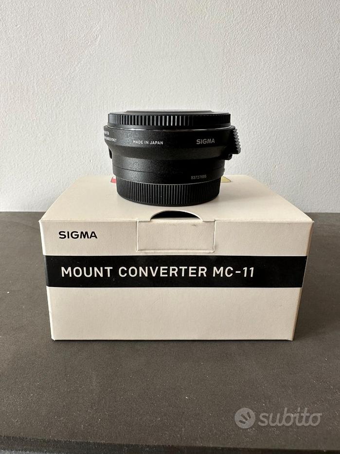 Convertitore Sigma MC-11 Per Montare Obiettivi Sigma Su Fotocamere Sony E
