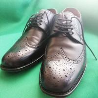 Scarpe BORELLI mod. Duilio nere n.44.