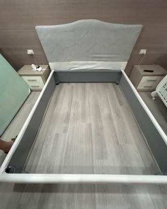 Struttura letto in ecopelle