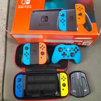 Nintendo Switch + 12 giochi + Controller 