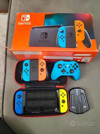 Nintendo Switch + 12 giochi + Controller 