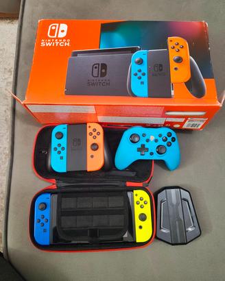 Nintendo Switch + 12 giochi + Controller 