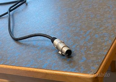 Cavo canon XLR
