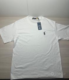 Maglia Ralph Lauren Bianca S Nuova con Sacchetto