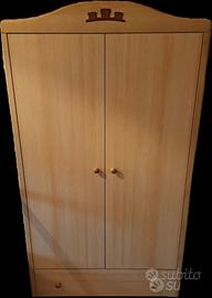 Armadio e cassettiera con orsetti MIBB