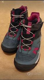 Scarpe Decathlon trekking bambina nr. 28