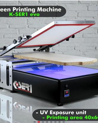 Macchina serigrafica K-SER1 Stampante magliette
