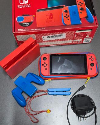 Nintendo Switch Mario Red and Blue Edition