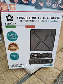 Fornello 4 fuochi da appoggio 