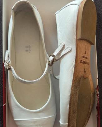 Scarpe bianche Monellina n.37
