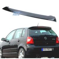 SPOILER VOLKSWAGEN VW POLO MK4 01-09 ABS NERO LUCI