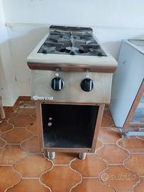 Cucina professionale due fuochi MARENO