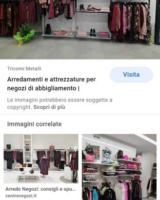 Arredo negozi