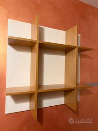 Mensola Libreria da parete in legno
